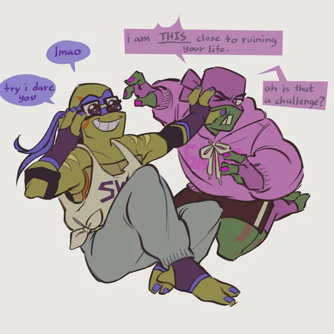 The wig collection dies first dear Leon, all will return to ashes #rottmnt 