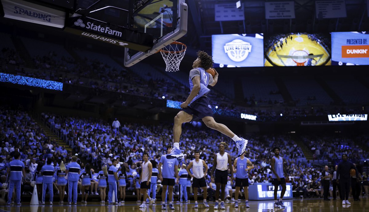 Here are some photos from Live Action with Carolina Basketball on October 7, courtesy of <a href="/swashphoto/">Savion Washington</a>! 📸