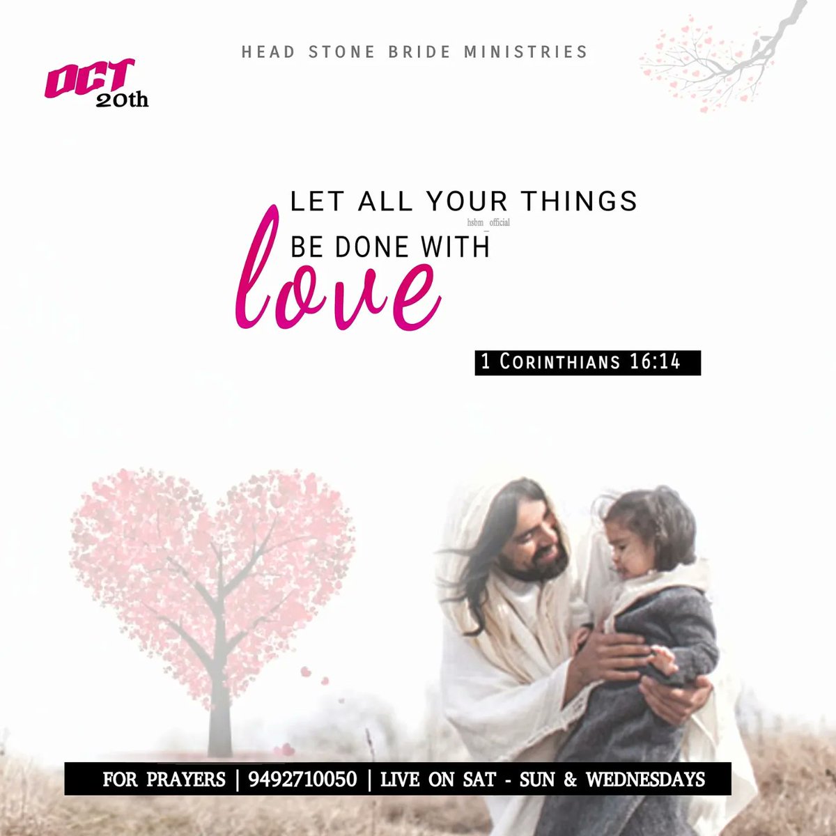Hsbm_Official's tweet photo. Amen 🕊️ 

#verseoftheday #bibleverses #teluguchristiasongs #endtimessage #hsbm #christian #pastoryacobgaru https://t.co/iP6Ubdu9NY