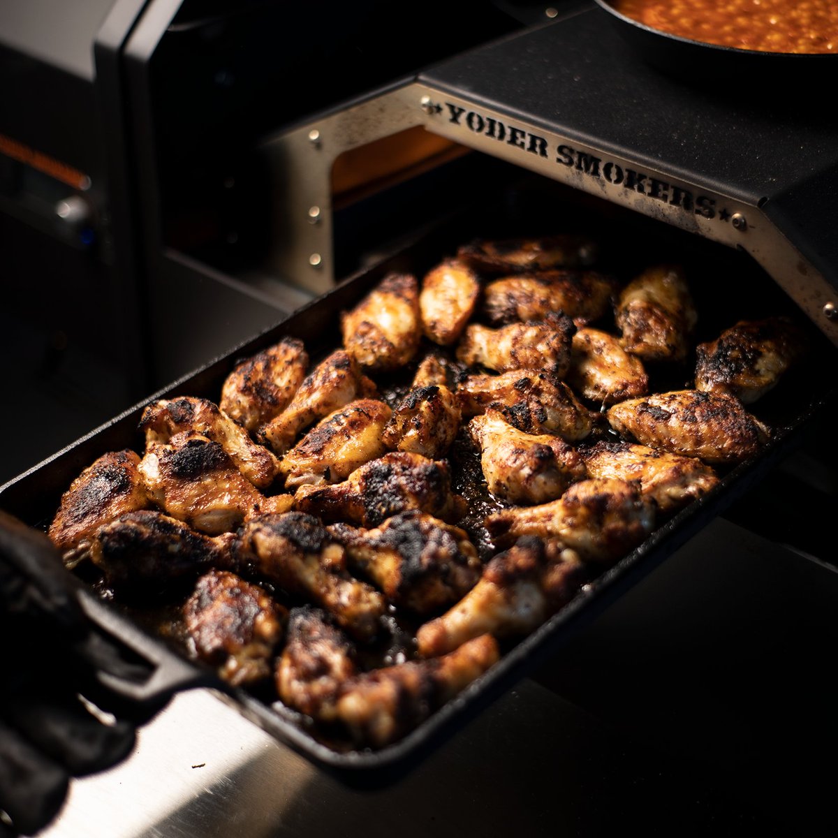 Wings and homemade sauce with our NEW Wood-Fired Oven...
.
👉 👉 bit.ly/3ERcQf6 👈 👈 
.