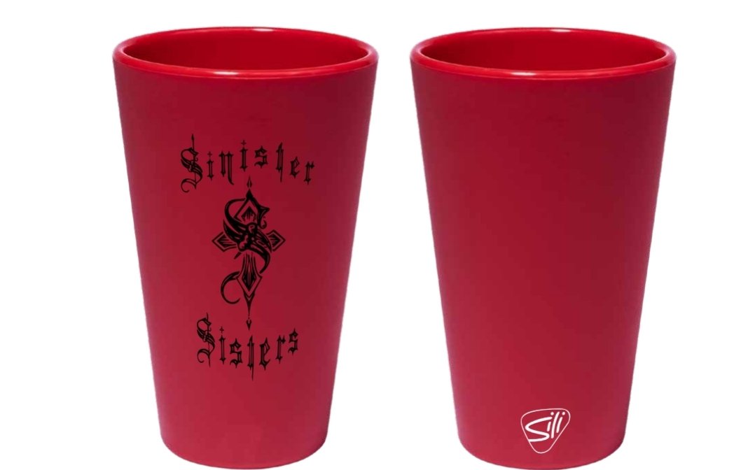 SinxxSis's tweet photo. NEW SILICONE SINISTER SISTERS CUPS 🔥 Available for Pre Order, these are LIMITED, and orders are already being placed, grab them while you can sinners ❤️ https://t.co/jxioNymAGV