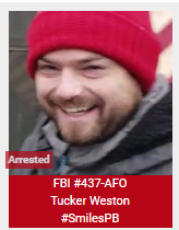 SeditionHunters's tweet photo. #SmilesPB Tucker Weston and Insider 2936 Jesse D Watson ARRESTED https://t.co/Yar67V3pre https://t.co/qkS0cDvY9V