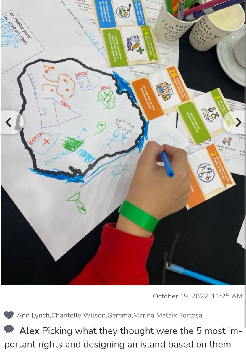 SensoRhu's tweet photo. So proud of two of our pupils, who attended the Super Ambassadors event. They really enjoyed meeting the Children’s Commissioner for Wales, while back at the school we all loved getting their updates of the day via seesaw. 💚 #Pethaubychan #ysgoltymonmouth @WelshISC https://t.co/qOaAzf6Sj6
