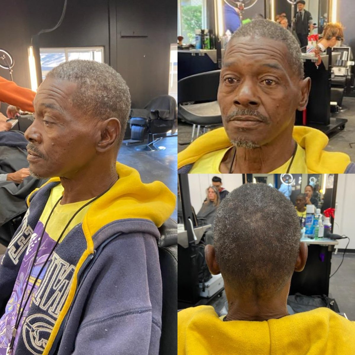 BronxBellaCuts's tweet photo. Such a sweet gentleman, now with a nice cut to match! ✂️ #Austin #atxbarber #AustinTx #austinbarber #freshcut #barber https://t.co/GeGKAUBUNJ