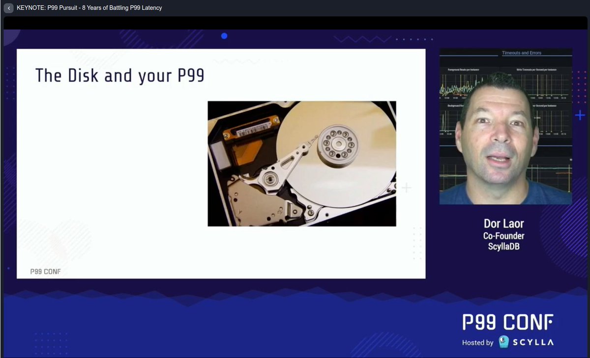 lowthianDesign's tweet photo. Great speakers! Always so much more to learn! #p99conf #scylladb https://t.co/kYD4xtVXBF