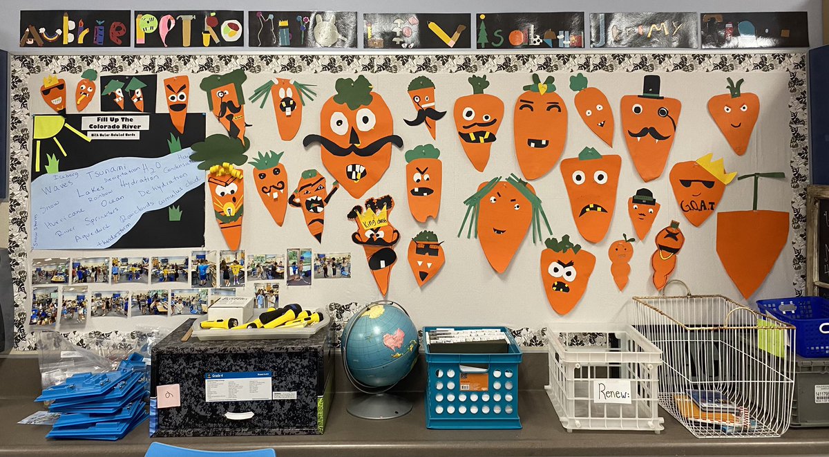 Today we made Creepy Carrots based on Aaron Reynolds’s book. Thank you for reading it to our class, Mrs. Diamond! <a href="/BESTigersOPUSD/">Brookside</a> Then we read and enjoyed Creepy Crayon! Perfect time of year for all the creepy things! @areynoldsbooks