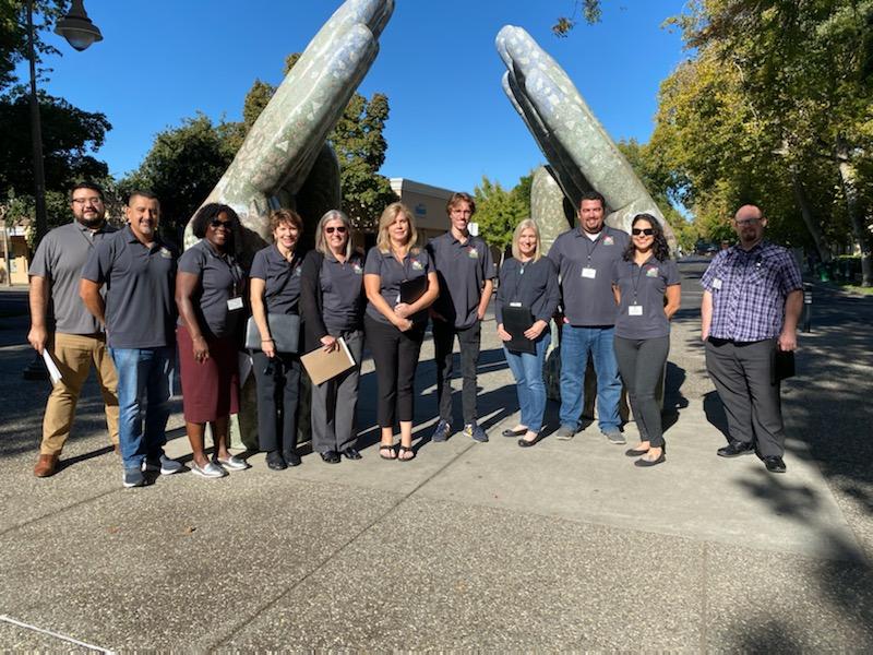 ChicoChamber's tweet photo. ☀️ Another wonderful day for a Team Chico Business Outreach Walk! ☀️ 
It was a pleasure getting to check in on local businesses in Downtown Chico to hear how their business is doing and to offer our support and business resources.
Learn more here: https://t.co/Rm6nTInh1r https://t.co/WK6iKxITTH