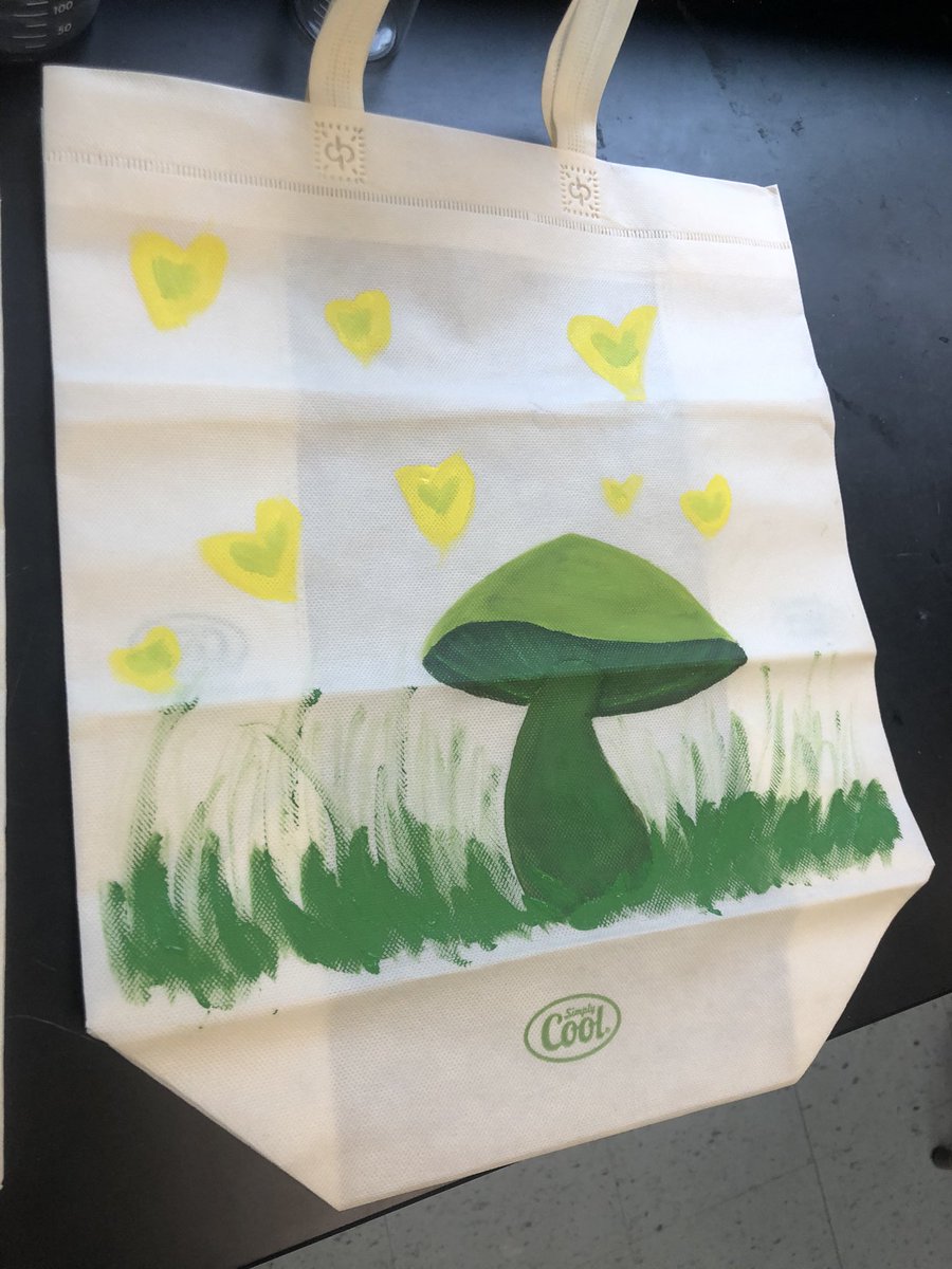 FromkinRHS's tweet photo. The RHS Environmental Club painted reusable tote bags today! @RSDSciTechEd @RamseyHSNJ https://t.co/CUtFMVnwYL