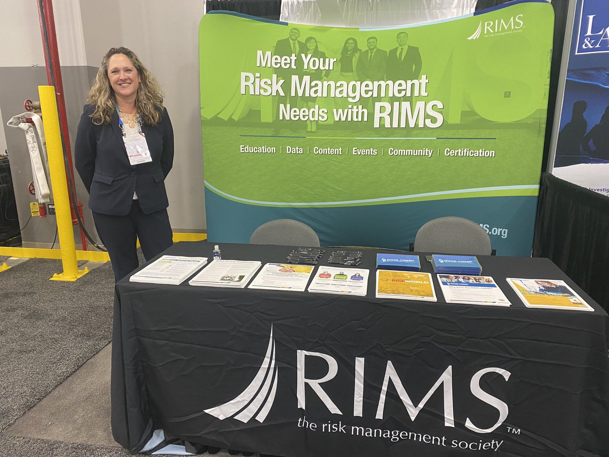 RIMSorg's tweet photo. We’re at #NWCDC this week. Stop by and say hello, learn about upcoming workshops, the RIMS-CRMP, membership options and the reg launch date of #RISKWORLD in Atlanta! #riskmanagement #professionaldevelopment https://t.co/SBdiS8YtJd