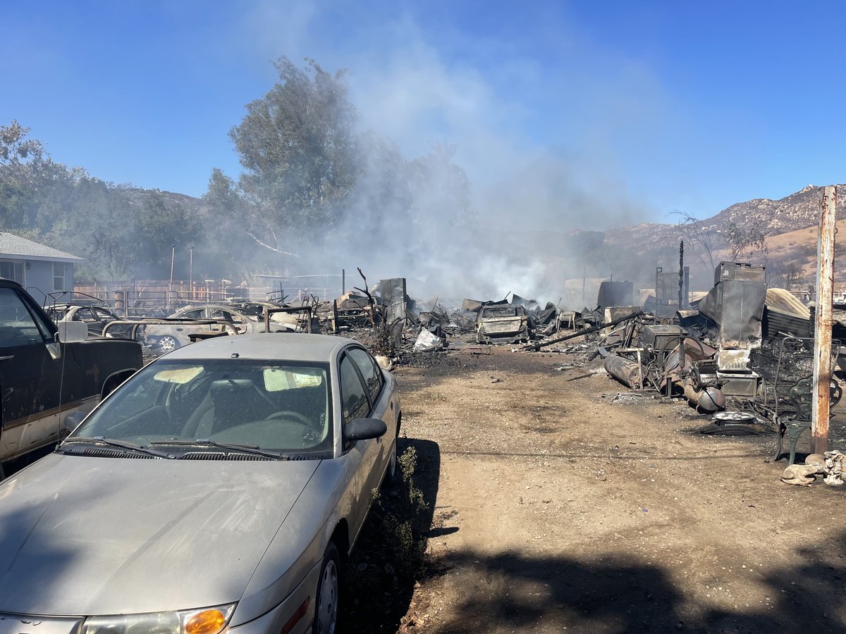 CAL FIRE/SAN DIEGO COUNTY FIRE on Twitter "HarbisonFire [update] Fire