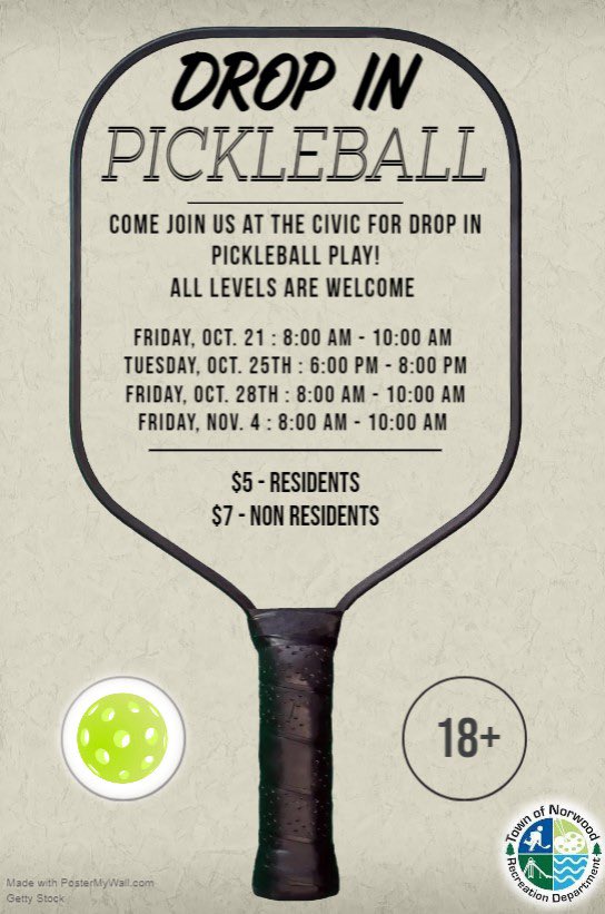 Norwood Recreation (@norwoodrecdept) on Twitter photo 