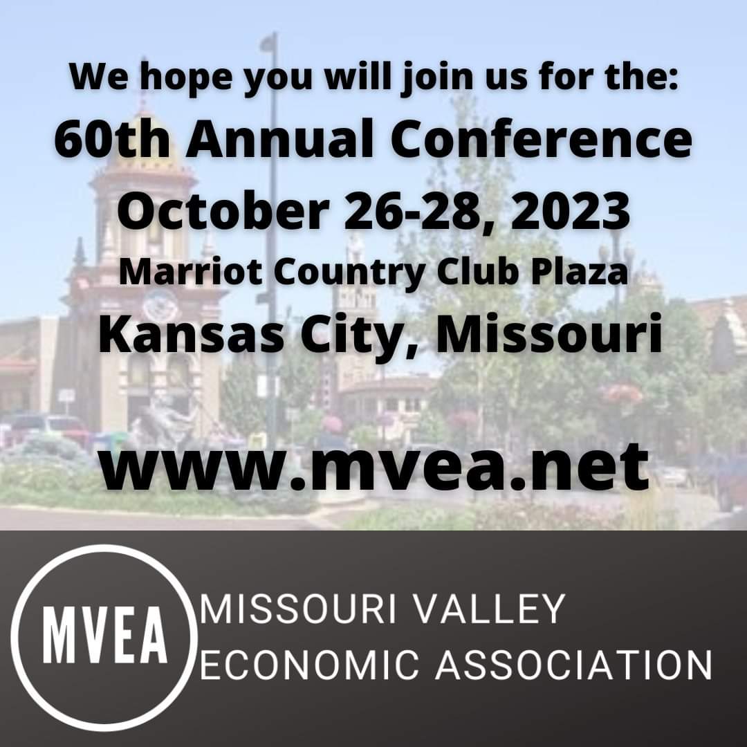 mvea_econ's tweet photo. Thanks again to everyone who joined us for the 59th Annual MVEA Conference! #mvea2022 
#EconTwitter
We look forward to seeing you all next year in Kansas City!!
https://t.co/QoIhGtsghb https://t.co/1MdPHf2NEs