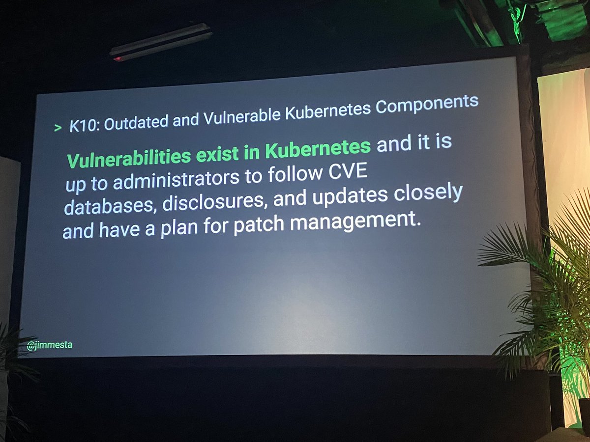 wickett's tweet photo. There’s still just the plain fact that it’s software and it has vulnerabilities. @jimmesta #onugfall2022 https://t.co/UuCy6vFmBx