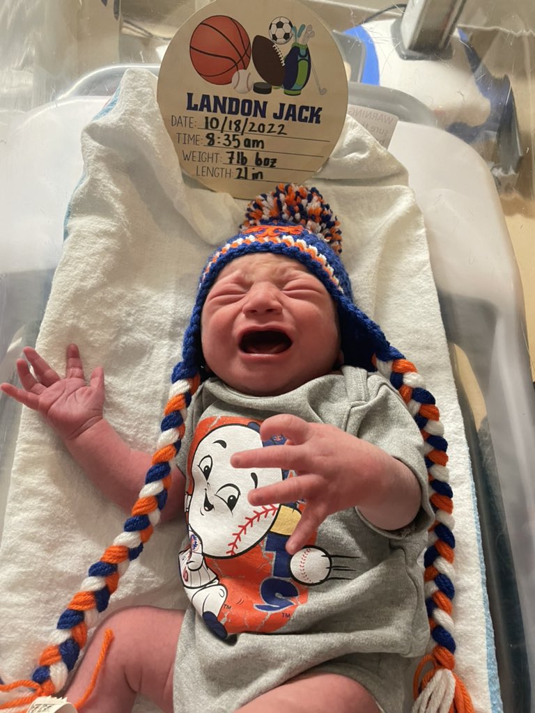 vc4three's tweet image. My newborn is already upset with my choice for his ball team. Uncle Stevie, please right the ship? @StevenACohen2