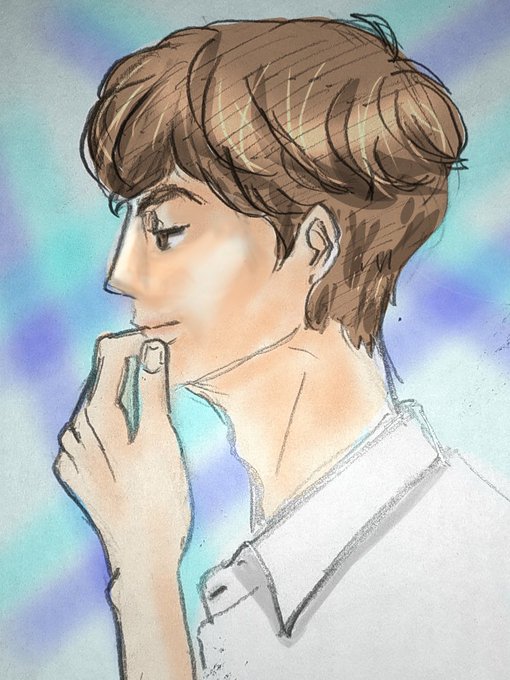 横顔美人のtwitterイラスト検索結果