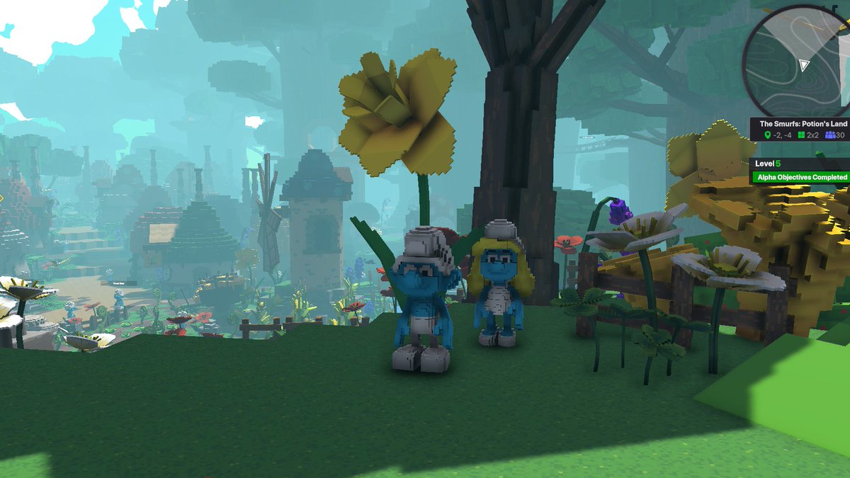 blank_niki's tweet photo. @TheSandboxGame I just participated in The Smurfs Giveaway for a chance to win a Season 3 Alpha Pass! Check out my screenshot below! 👇

Nice to see you https://t.co/3YuM511KOm