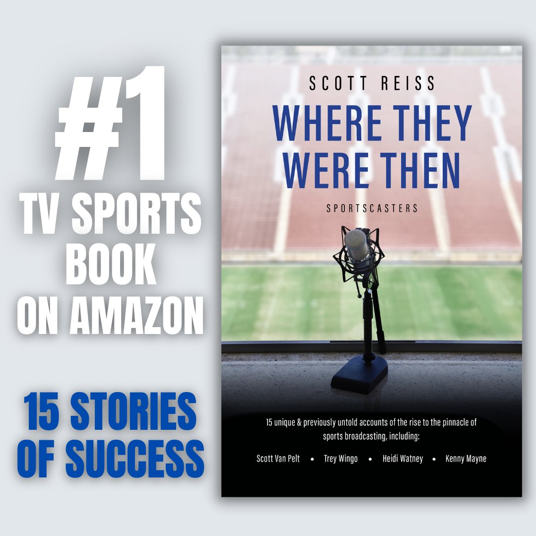 Heidi Watney is a big reason why "Where They Were Then" is the #1 sports media book on <a href="/amazon/">Amazon</a>.

Her 1st-person account of small-market TV struggles &amp; her determination to make it to the top... are 1 of 15 success stories in the book.

wheretheywerethen.com/HeidiW

<a href="/HeidiWatney/">Heidi Watney</a>