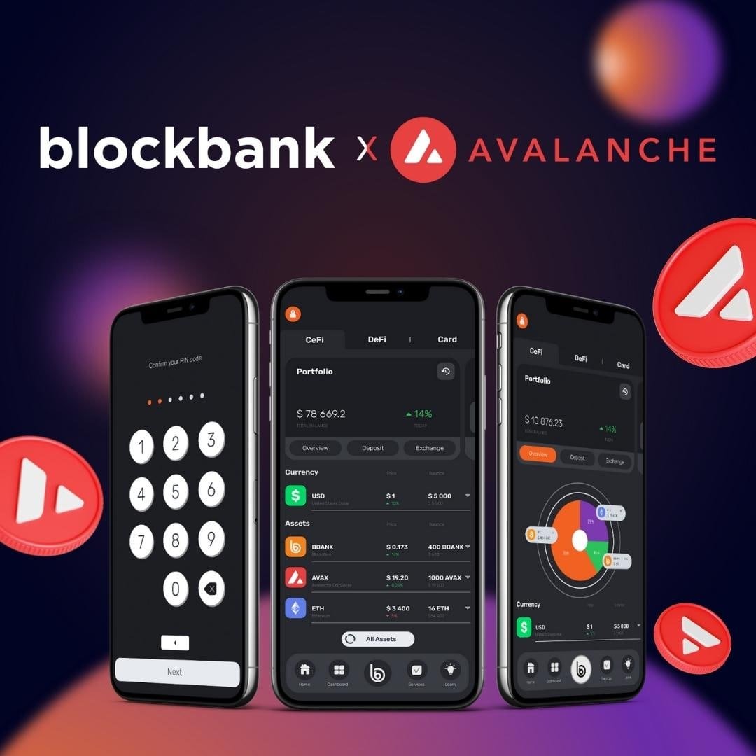 sagaciousfwesh's tweet photo. 1/ @blockbankapp has successfully launched its V3. This is not it all, to give their users fast, secure, and smooth transactions with low fees, they have integrated the @avalancheavax network. You may ask, what is #blockbankapp all about? 👇 #Avalanche #web3 https://t.co/bzCMIrRoEW