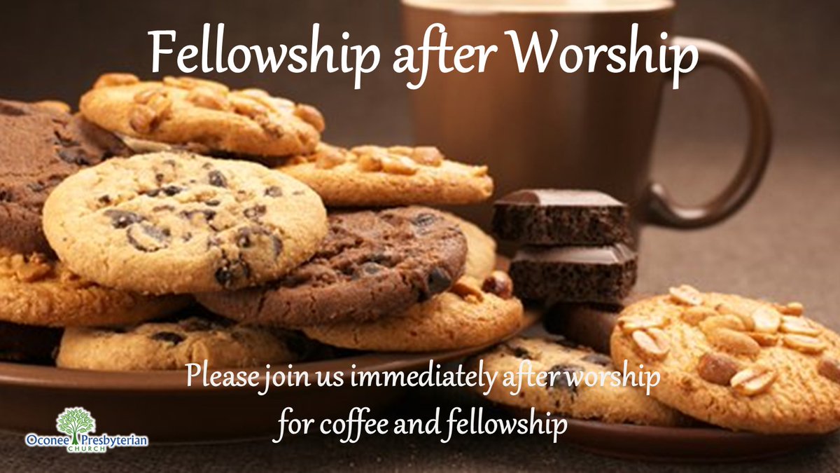 OPCUSA's tweet photo. At OPC we love to fellowship. Join us after worship each Sunday. #weloveoconee #opcusa https://t.co/5jiwFyeeds