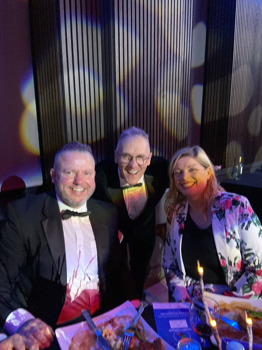 Great to catch up <a href="/alfiejoey/">alfie joey</a> #NECharityAwards