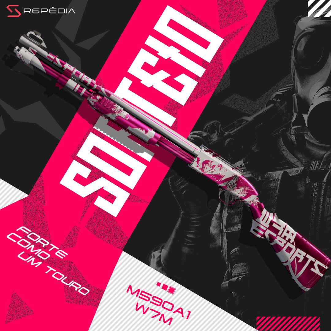 R6Pedia's tweet photo. 🚨 SORTEIO 3 SKIN W7M SHOTGUN 🚨

Em parceria com a W7M Esports, vamos sortear 3 códigos da Shotgun (M590A1), por +1 classificação dos Touros para a Copa Elite Six.

⚠️ REGRAS PARA PARTICIPAR:

✅ Seguir: @R6Pedia e @w7mesports
✅ Like + RT
✅ Marcar 2 amigos

🗓 22/10 (12:00) https://t.co/7lmVZOiRkL