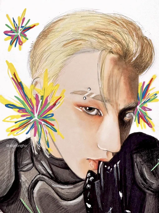 I GOT IT BACK#ATEEZfanart #SAN #ATEEZ #에이티즈 #산 