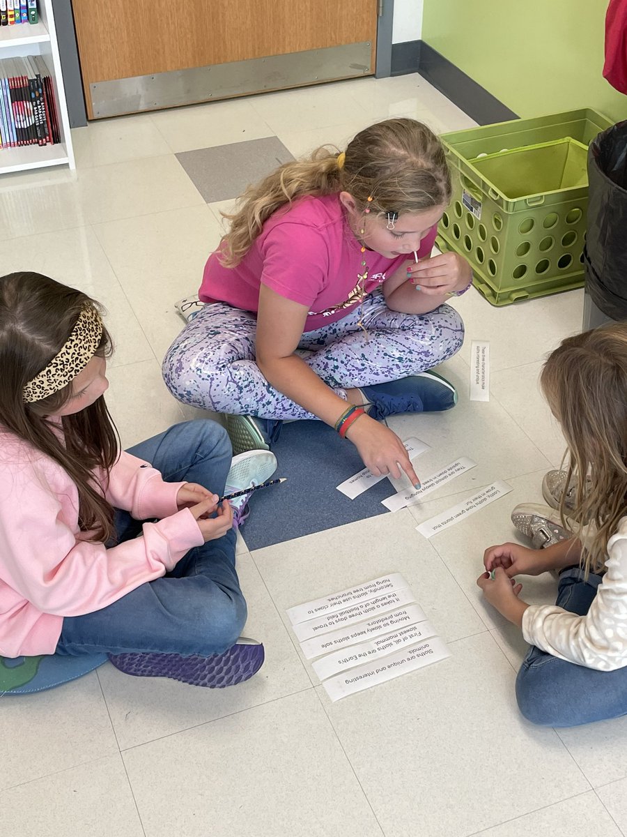 hertel_n's tweet photo. Students worked on constructing a paragraph that had been broken apart. They worked on identifying the topic sentence, supporting details, and the closing sentence. Thank you @jadakennedy18 for this activity! The kids loved it! @WillowvilleE @WestCler https://t.co/KKLauZyN7N