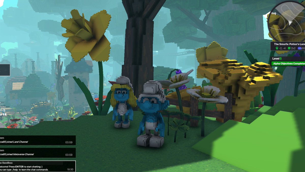 ZaaaBenz's tweet photo. @TheSandboxGame I just participated in The Smurfs Giveaway for a chance to win a Season 3 Alpha Pass! Check out my screenshot below! 👇

 Wish win https://t.co/MjW8QFzG4t