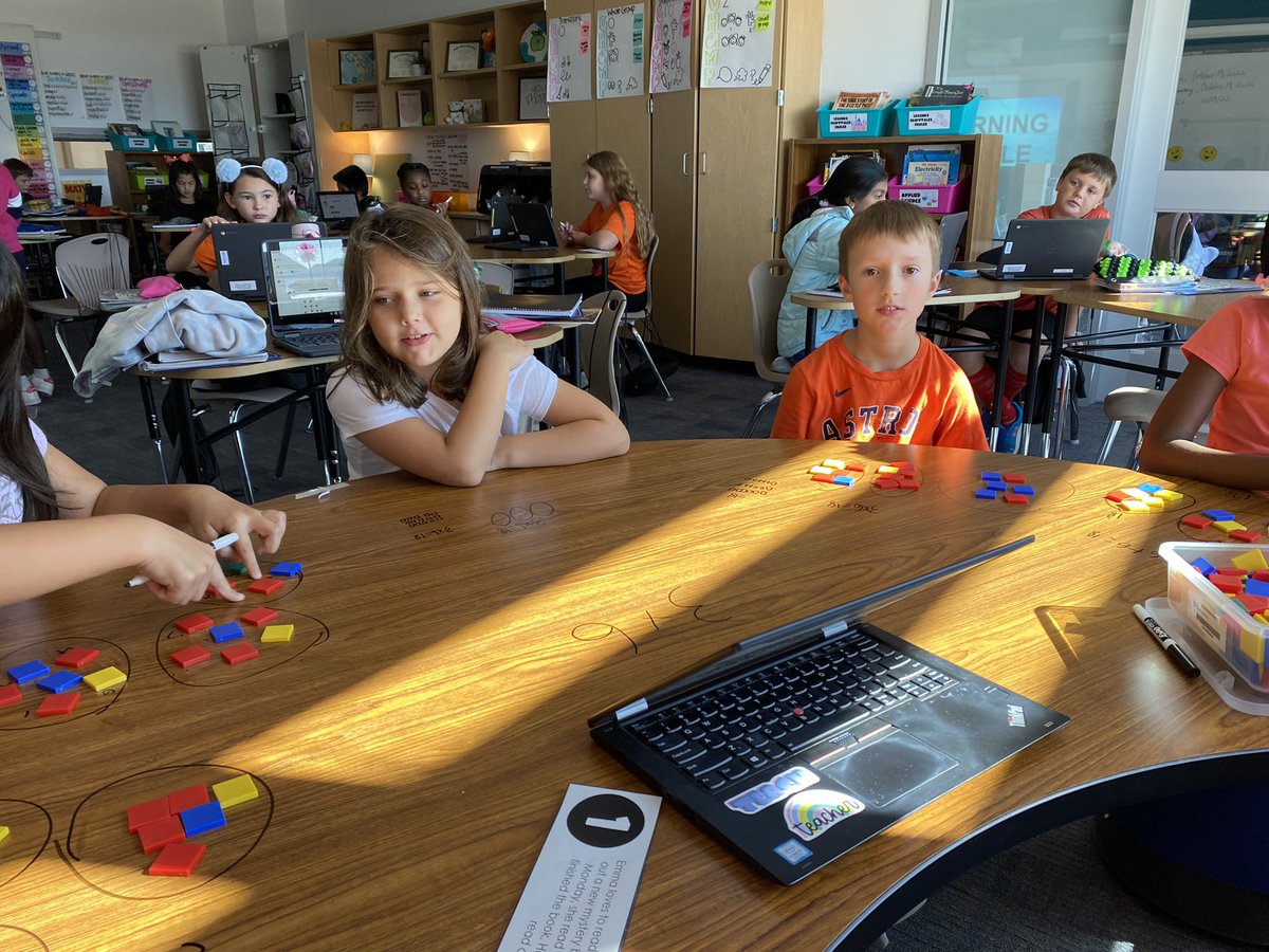 KatieTaylorBES's tweet photo. We had a lot of good things happing in our math class today! We studied tables, we represented multiplication sentences, and we reviewed 2-step problems! These were some ✨incredible mathematicians✨ #bengalpride https://t.co/su1SG1yeOU