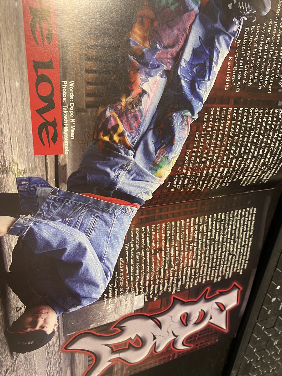 おはよぅございます✨
先生の自己紹介楽しみすぎるっ😍
アメリカの雑誌の独占取材(*゚0゚*)スッゴッイ!
よぅも当時のダンスディライトってフリー雑誌読み返してみようかな🥰
ベッドの下に眠ってる☆
(エロ本かてw🤣)
#Breakdance #KAZU