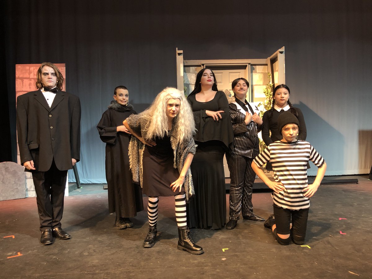 ThompsonD303's tweet photo. 🎭Thompson Middle School Proudly Presents...
The Addams Family: A New Musical Comedy
◾️Thursday, October 20 at 7:30pm
◾️Friday, October 21 at 7:30pm
◾️Saturday, October 22 at 2:30pm
🎟Tickets are $5/person and may be purchased at the door only. https://t.co/GpFNsvoEVp