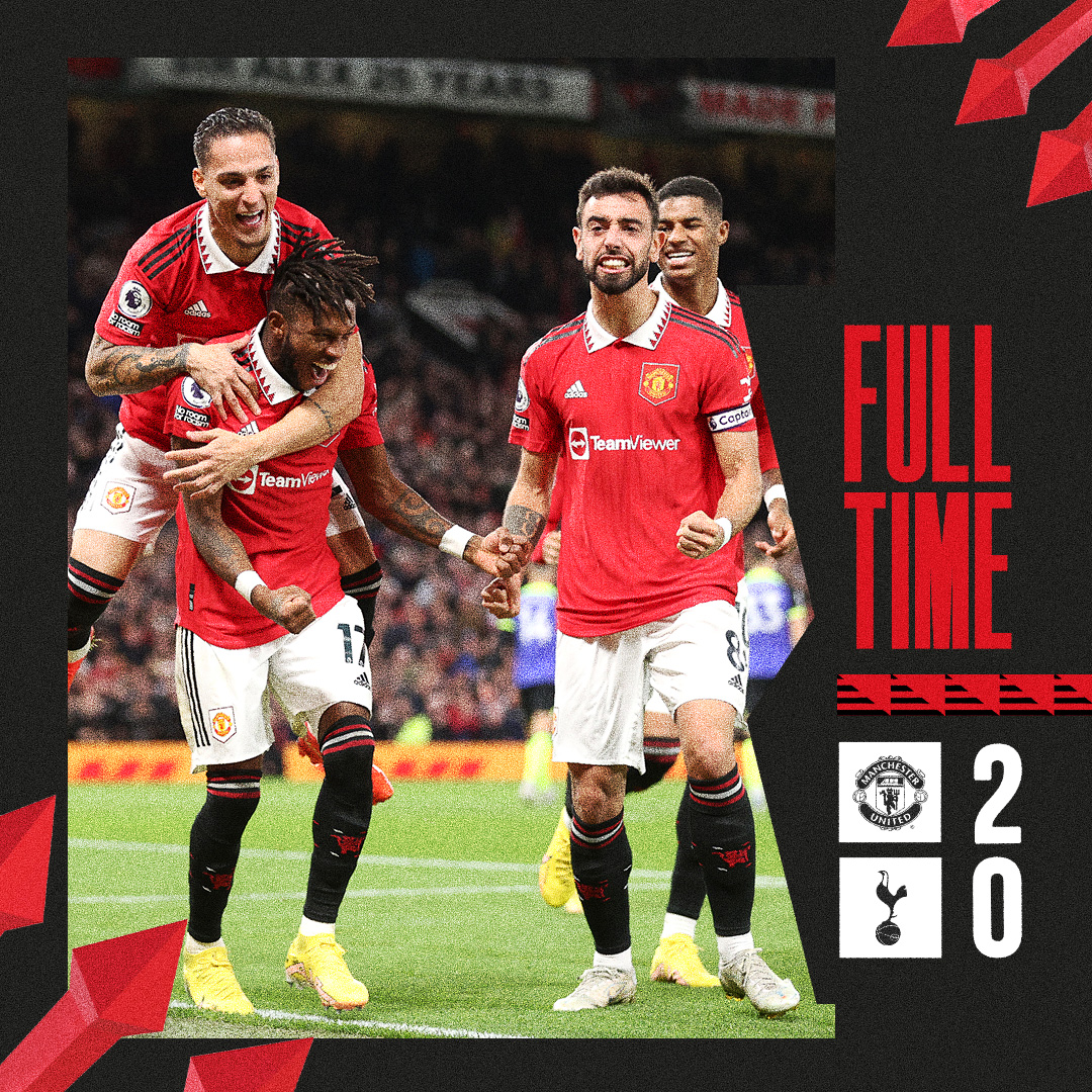 ManUtd's tweet photo. Simply brilliant! ➕3️⃣

#MUFC || #MUNTOT