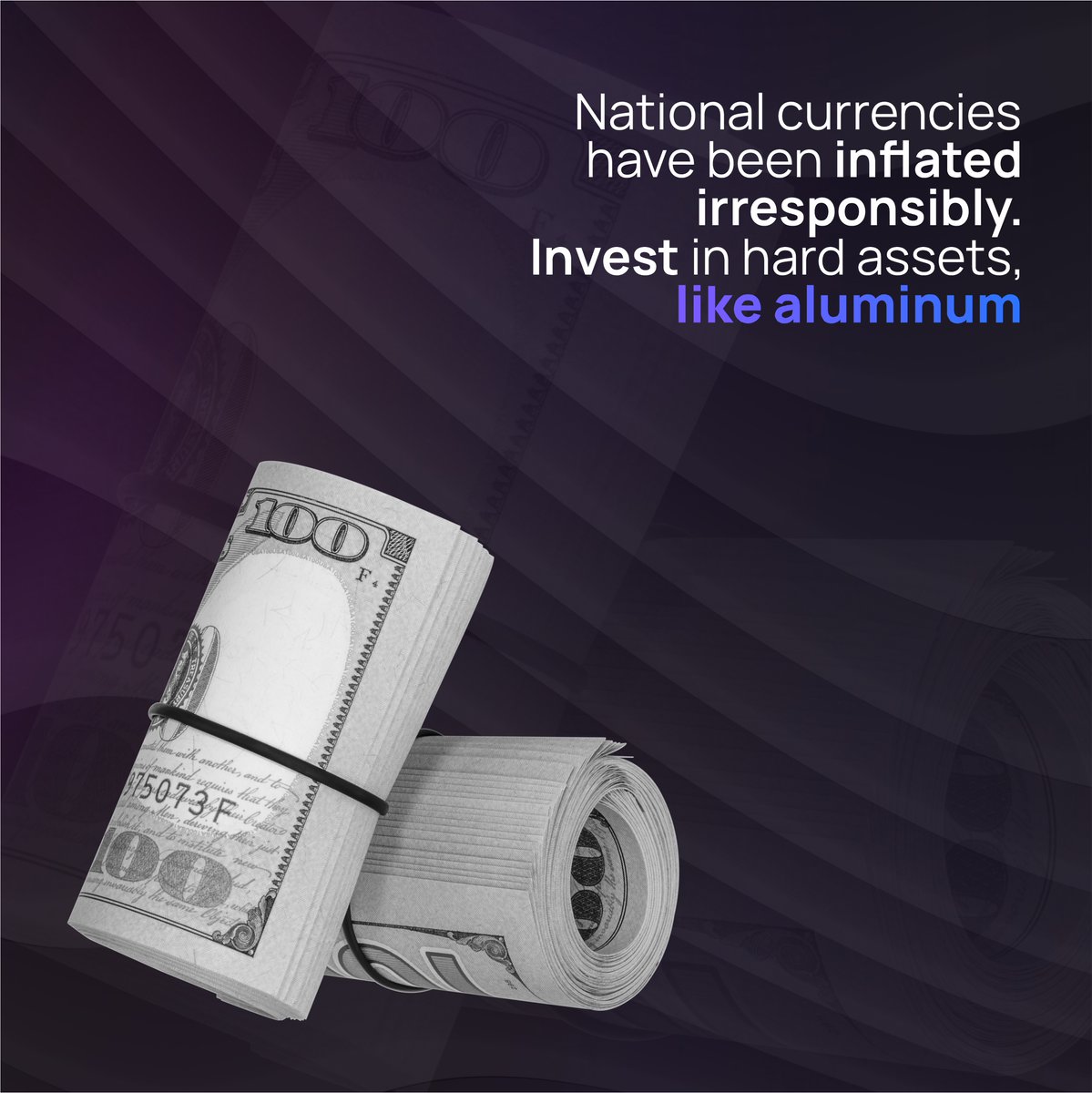 Luminium_Coin's tweet photo. National currencies have been inflated irresponsibly. Invest in hard assets, like aluminum.
Visit our website and diversify your portfolio!
#digitalassets #aluminum #inflation #stablecoin #digitalcurrency #crypto #tokenizecommodities #miamitech #fintech #invest #commodities https://t.co/gkwYAZB8cw