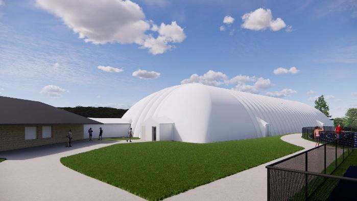 BVLocalSchools's tweet photo. We are excited to share that we are starting construction on a new 21,000-square-foot air-supported athletic facility to serve our students and community. @Veregy5 @VSWCarchitects @TheFarleyGroup Read more: https://t.co/vYS3yMISSa https://t.co/BK4BKUDYol