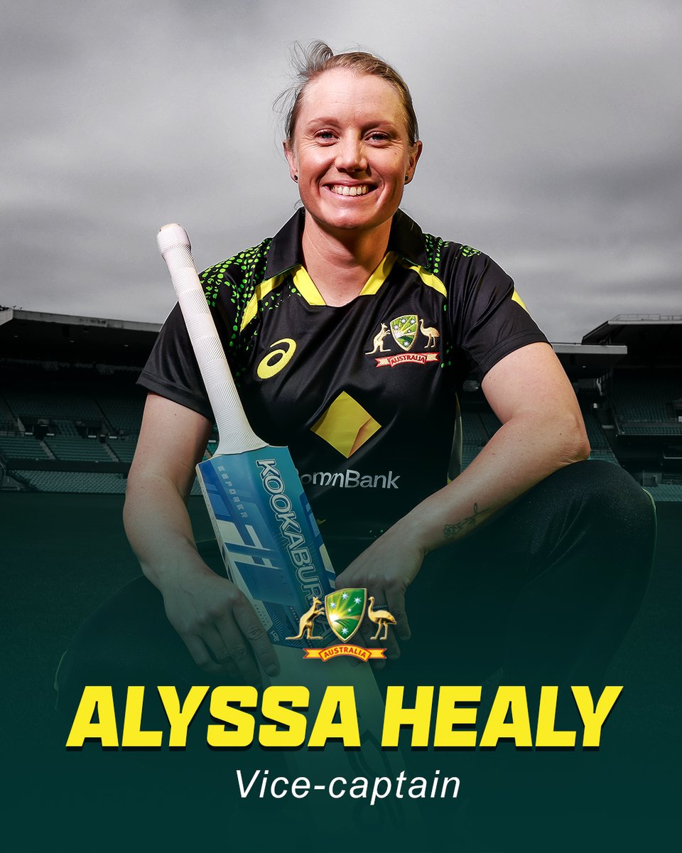 A well-deserved honour for a legend of our team! 

Congrats, <a href="/ahealy77/">Alyssa Healy</a> 👏