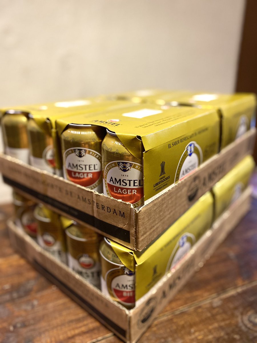 aracmendez's tweet photo. REGALO 8 PACKS Amstel (4 para c/u) este viernes 📣

Comentá POR QUÉ MERECÉS que te las regale 🍻😱 y dale RT a este tweet

- 1 ganador elige la app de sorteos
- 1 ganador eligen ustedes con sus "me gusta" en el tuit 😉

El viernes hago la entrega, zona Asunción! 

SUERTEE https://t.co/vPte3JzerU