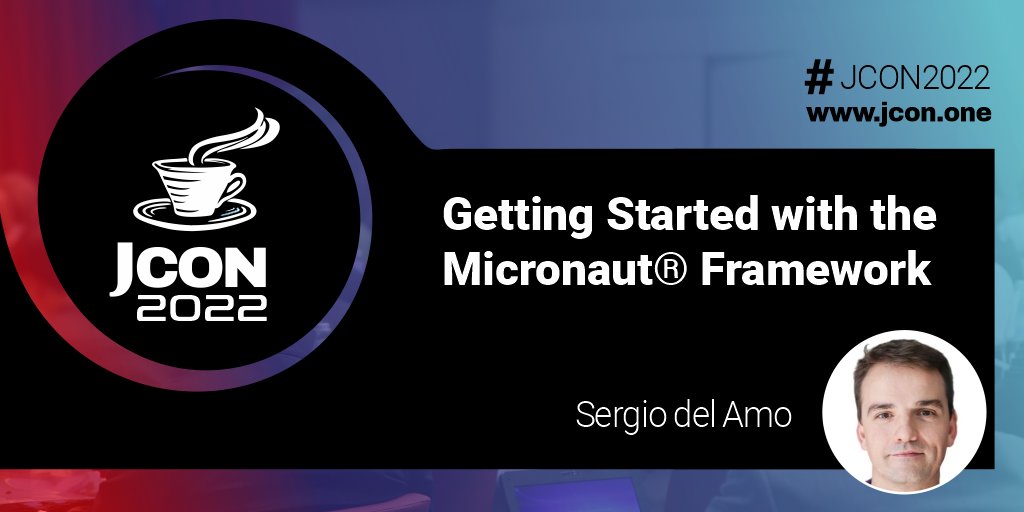 jcon_conference's tweet image. Watch #JCON2022 Video: Getting Started with the #Micronaut Framework
@sdelamo introduces the @micronautfw framework & demonstrates how the Framework's compile-time approach enables the development of ultra-lightweight Java applications. #JavaCloudNative youtube.com/watch?v=-d-sOa…