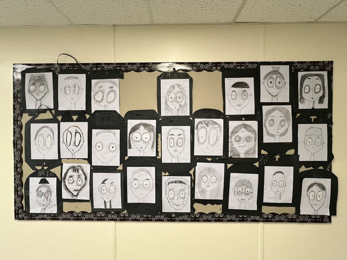 Jenny Brouwers (@msjbrouwers) on Twitter photo Tim Burton selfies getting our Grade 4/5’a at Deshaye in the Halloween spirit. <a href="/DeshayeCatholic/">Deshaye Catholic</a> <a href="/RCSD_No81/">YQR Catholic Schools</a> Tim Burton selfies getting our Grade 4/5’a at Deshaye in the Halloween spirit. <a href="/DeshayeCatholic/">Deshaye Catholic</a> <a href="/RCSD_No81/">YQR Catholic Schools</a>
