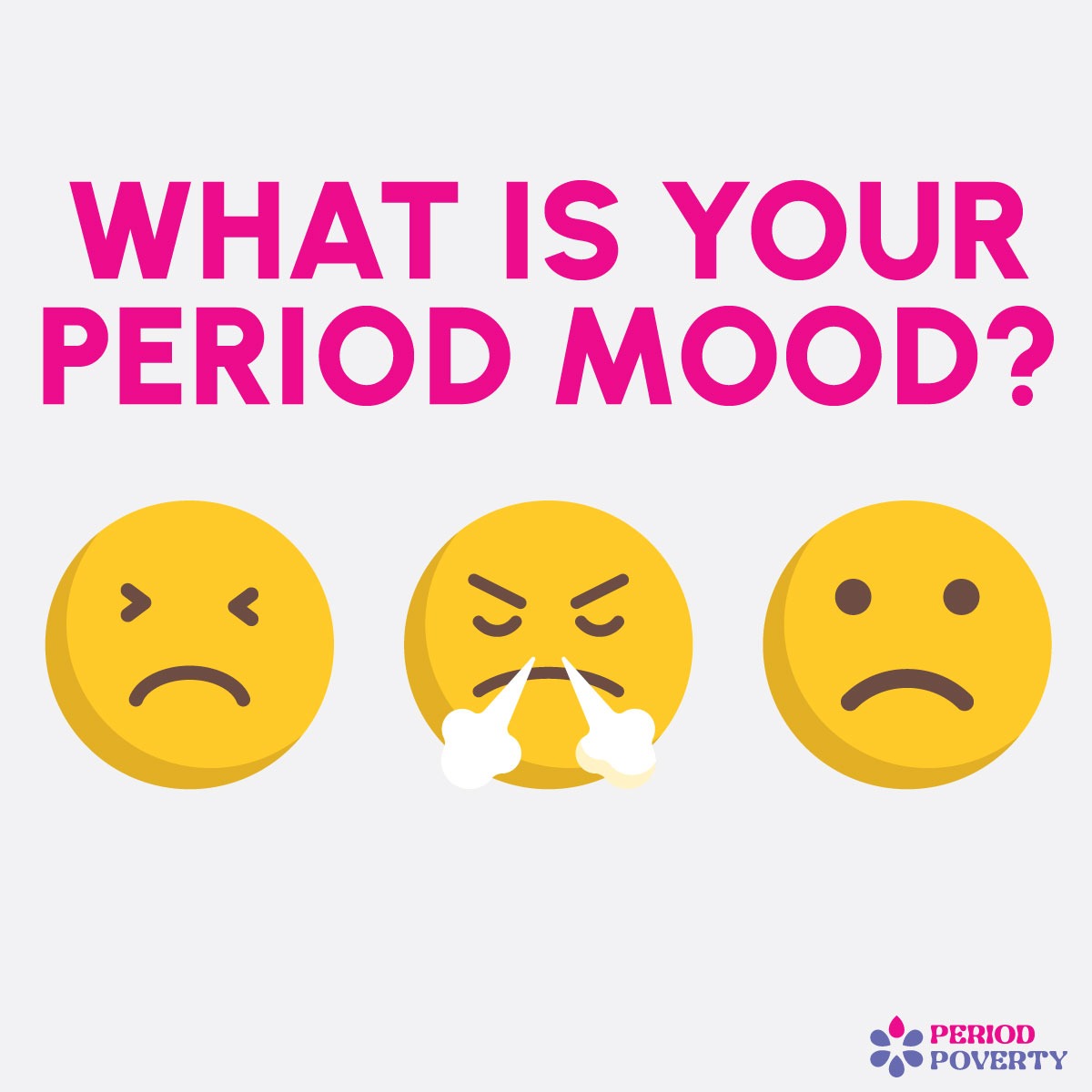 _PeriodPoverty's tweet photo. Every woman has a different mood during their period. Let us know what's your period’s mood in the comment section below.
And we’ll share some healthy tips to boost your mood!
#pms #pmsproblems #period #periodproblems #periodmoodswings #periodmood #moodswings #hormonal https://t.co/B0ffuwXga2