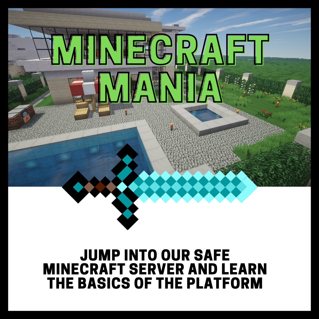 School's Out this Friday, October 21st! 
Parents, check out the Minecraft Mania All Day Event!
🕘 9am-3pm
🌐 contenderesports.com/camps
📱 417-414-0806

#minecraft #codingforkids #coding #springfieldmo #417land