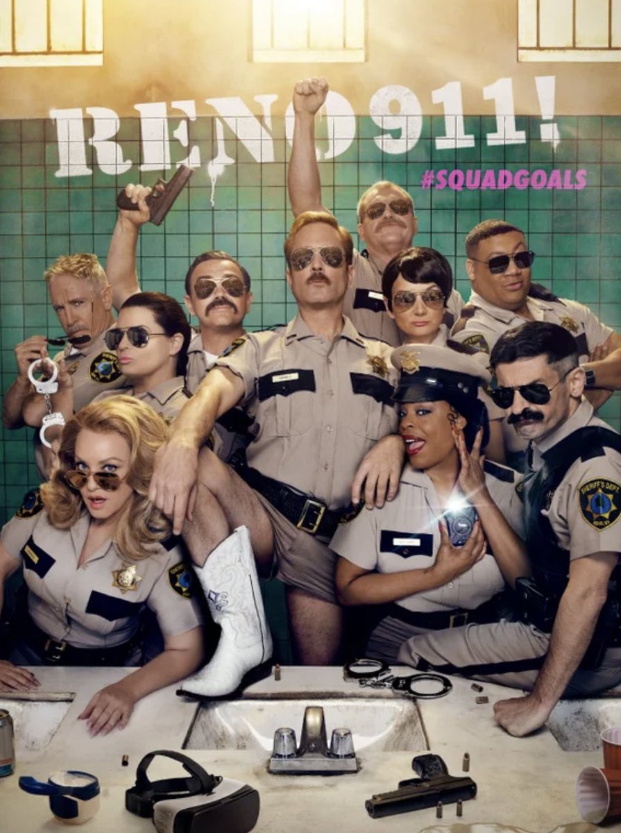 cedricyarbrough's tweet photo. THE RETURN OF F*****G #Reno911 back on @ComedyCentral starts tonight!! 1030/930c!!! 🚓 (&amp; yes, I was that drunk dui cowboy) https://t.co/CroLydCTgo