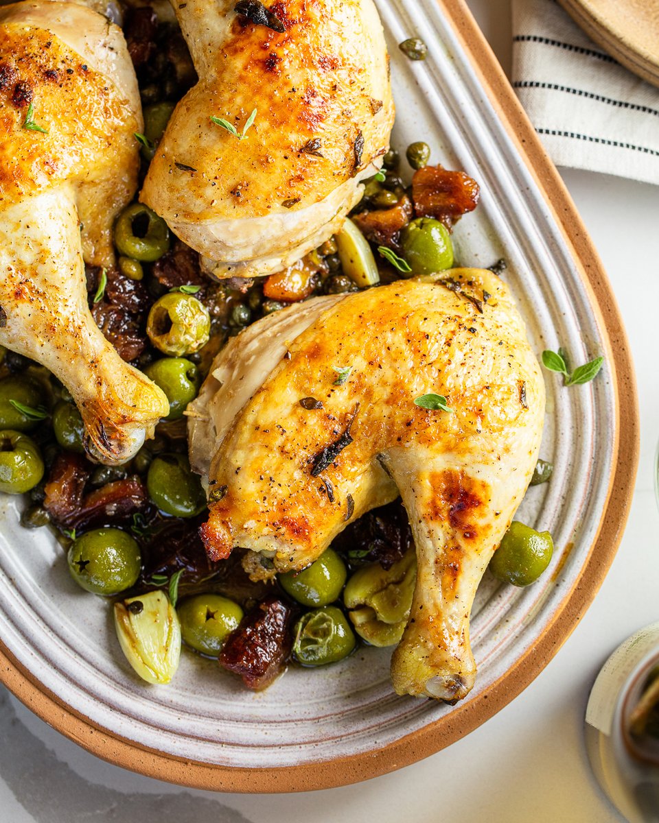 Ingredient (@ingredientmpls) on Twitter photo Expecting company? Try this glorious roast chicken recipe we created for <a href="/gelsonsmarkets/">Gelson's Markets</a>. Hint: This dish is all about the marinade. Briny olives and capers mingle with sweet dates, tangy vinegar, & earthy fresh herbs to create an eye-popping flavor party. bit.ly/3Tufag2 Expecting company? Try this glorious roast chicken recipe we created for <a href="/gelsonsmarkets/">Gelson's Markets</a>. Hint: This dish is all about the marinade. Briny olives and capers mingle with sweet dates, tangy vinegar, & earthy fresh herbs to create an eye-popping flavor party. bit.ly/3Tufag2