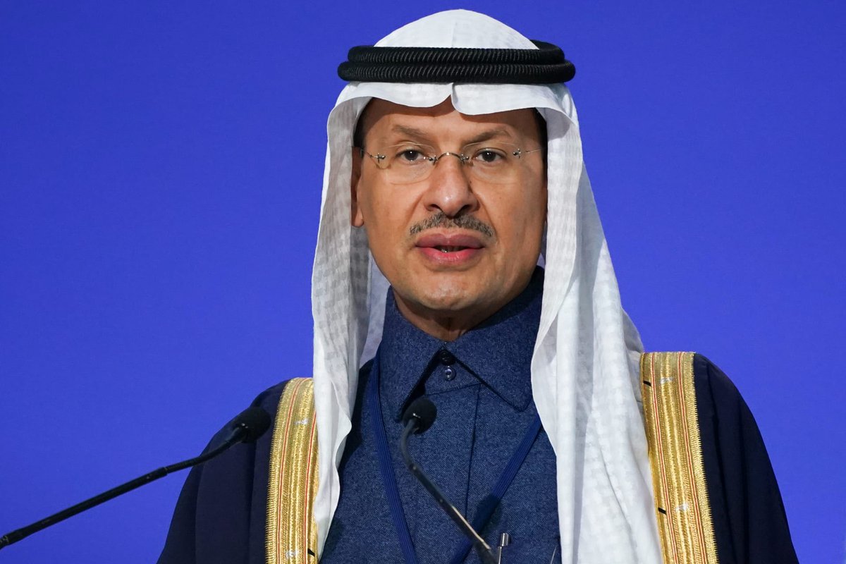 وزير الطاقة السعودي: 

أضعنا 40 سنة كان يمكن أن نكون فيها مثل الهند والصين بمجال الصناعة، لكننا لن نضيع وقتاً آخر 🇸🇦