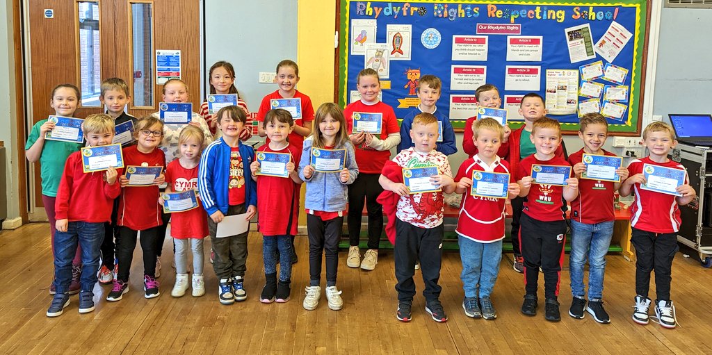 RhydyfroPrimary's tweet photo. Our super Bronze Award winners for reaching 25 @ClassDojo points. Keep up the great work! #GoingforSilver https://t.co/Y2g6psZ0Uo