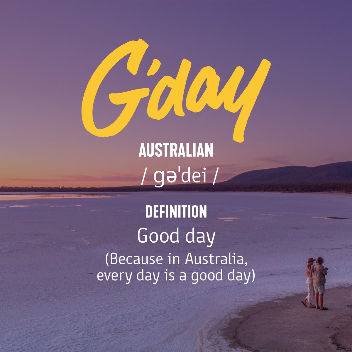 Australia on Twitter "G'day duolingo time for an Aussie slang