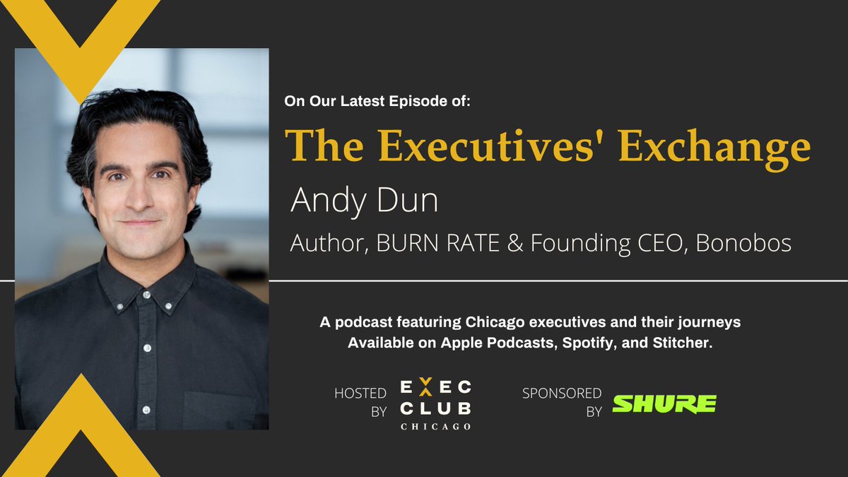 On the latest episode of the Executives Exchange, we have @dunn (Author, BURN RATE & Founding CEO, @Bonobos) & moderator @BoldYou (Co-Founder & CEO, @tryfivetonine) explore the intersection between entrepreneurship and mental health. Tune in now: bit.ly/3MHRJ0I