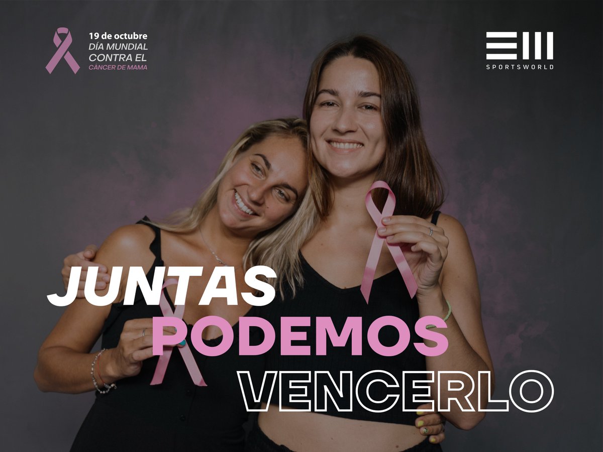 Juntas podemos #DíaInternacionaldelCáncerdeMama