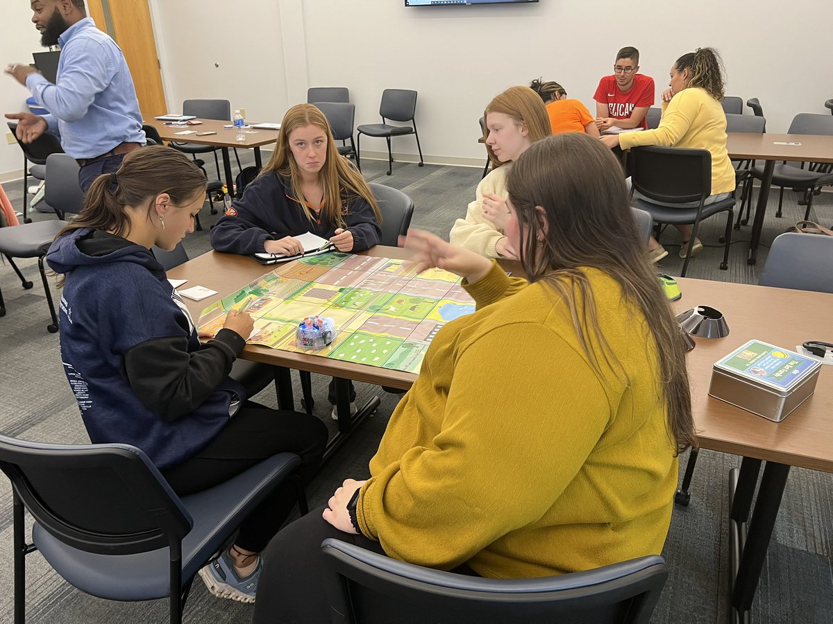 EDM 310 are hands on with STEAM tools. They are learning from USA ATIM Specialist <a href="/JohnsonTimes/">Tim Johnson</a>