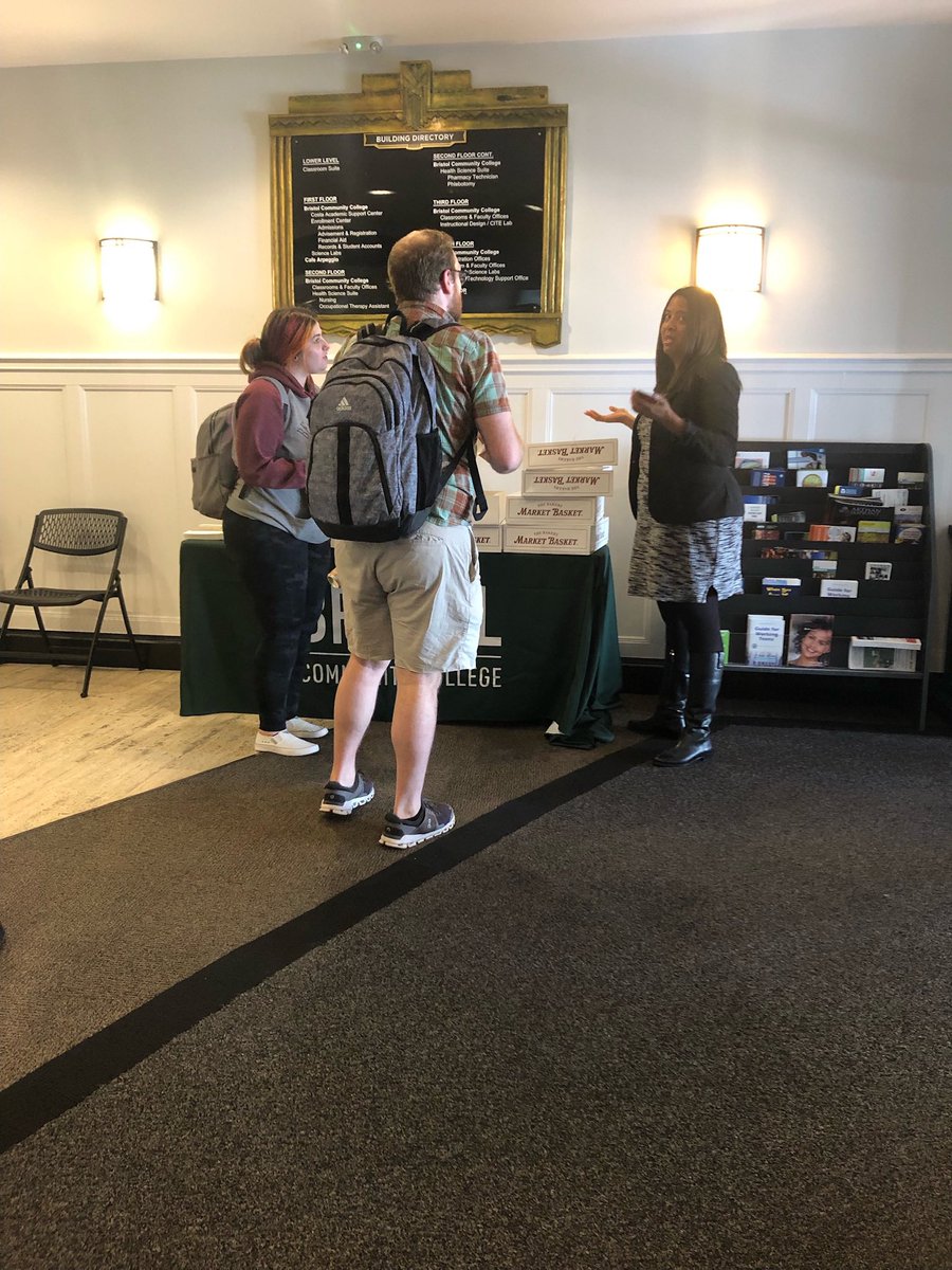 BristolNBDean's tweet photo. Today’s installment of “Donuts with the Dean” at the @BristolCC  New Bedford Campus was great! We even had a discussion of changing the name to either “Dialogue with the Dean” or “Dough with the Dean.” Thoughts? https://t.co/ZDmKa0YJ4v