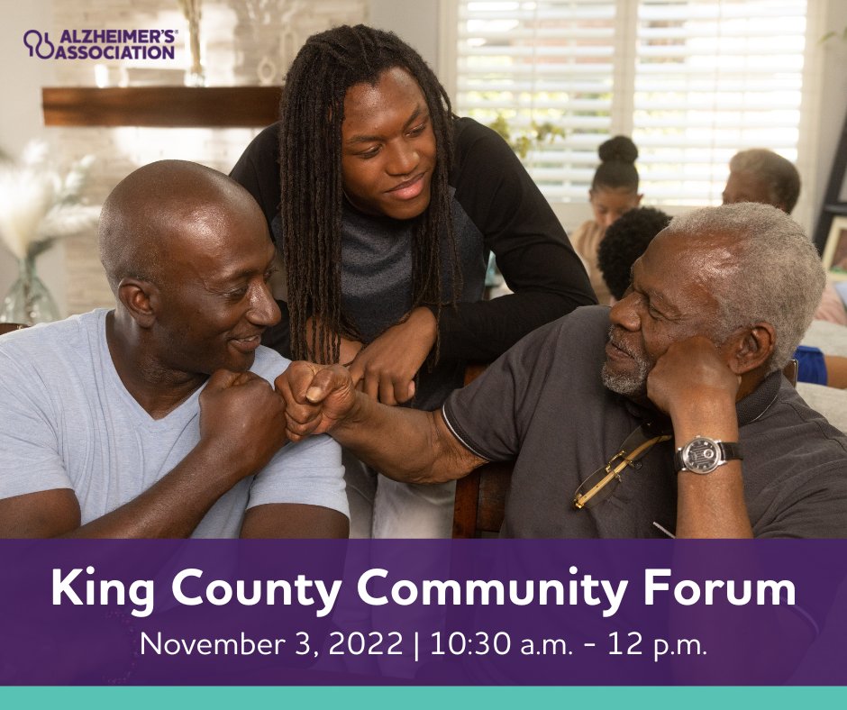 ALZ_WA's tweet photo. Join us in Tukwila on November 3 to learn more about Alzheimer's and share how the Alzheimer's Association can support families and caregivers in your community.
Learn more and register at https://t.co/o1z5UnWYib #ENDALZ #ALZWA https://t.co/dsJHgUcqzS